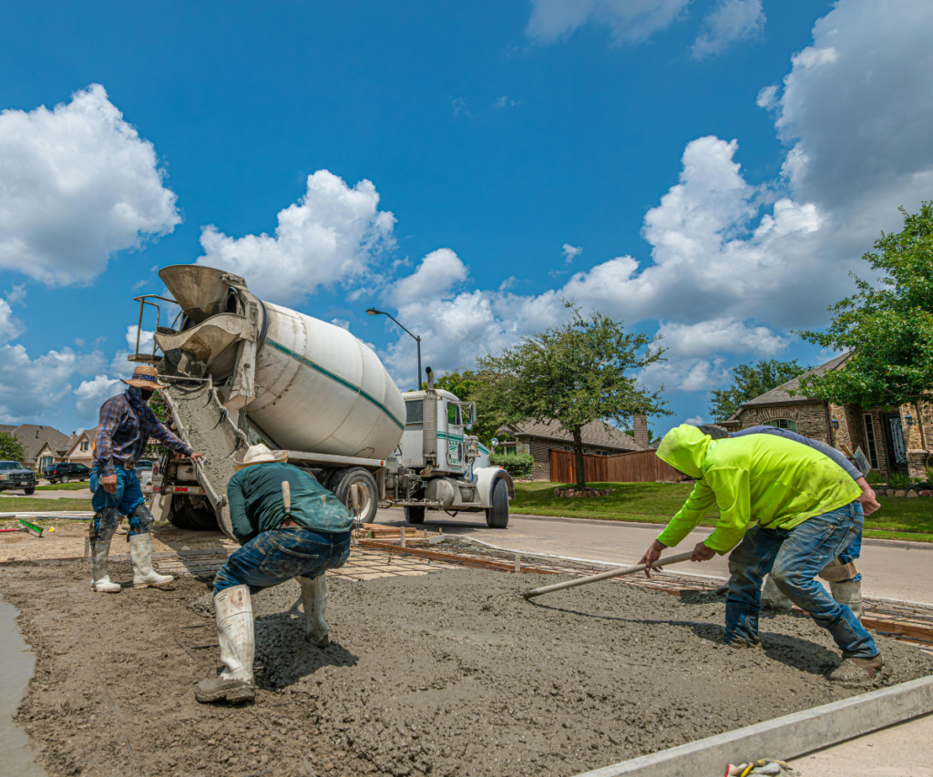 concrete driveway sacramento